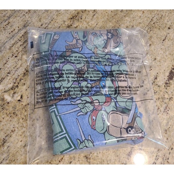 Size M 2011 RETRO - VIACOM - TMNT - HEROES IN A HALF SHELL - T SHIRT - Picture 8 of 8